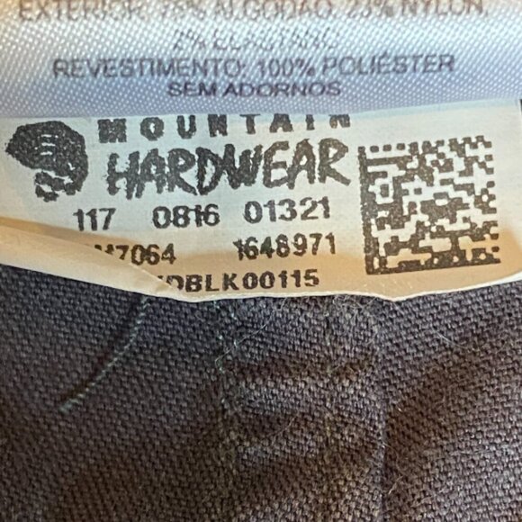 Mountain HardWear All Day Stretch AP Convertible Hiking Pants 32x29.5 Gray #70S - Picture 9 of 9